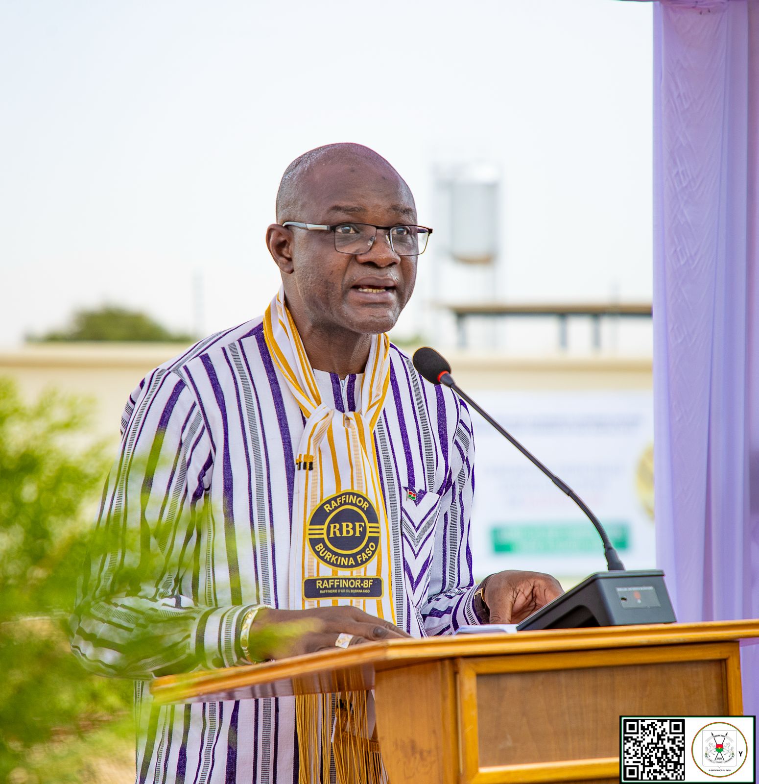 Le Président du Faso, le Capitaine Ibrahim Traoré a inauguré la Raffinerie nationale d'Or du Burkina Faso (RAFFINOR-BF), 28 septembre 2026