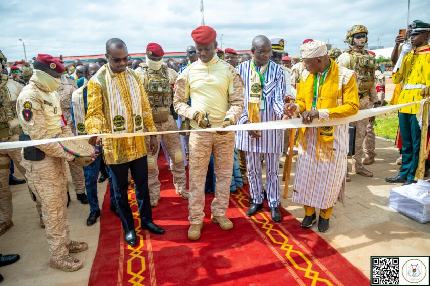 Le Président du Faso, le Capitaine Ibrahim Traoré a inauguré la Raffinerie nationale d'Or du Burkina Faso (RAFFINOR-BF), 28 septembre 2026