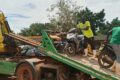 La police municipale de Ouagadougou a mené une opération de contrôle du port du casque en circulation, 2 octobre 2026
