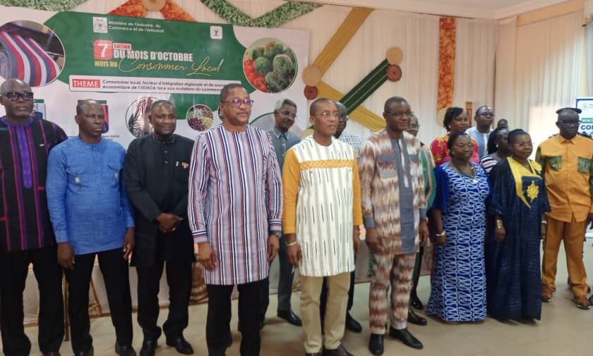 Lancement des activités de la 7ᵉ édition du Mois d’octobre, Mois du Consommer local, ont officiellement été lancées ce mercredi 7 octobre 2026 à Ouagadougou