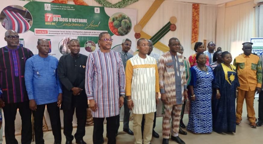 Lancement des activités de la 7ᵉ édition du Mois d’octobre, Mois du Consommer local, ont officiellement été lancées ce mercredi 7 octobre 2026 à Ouagadougou