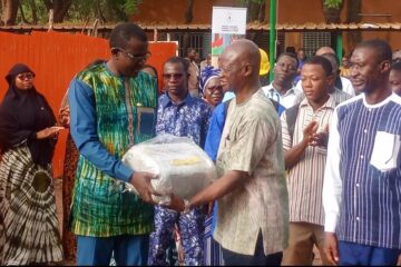 Le ministre de l’Enseignement Secondaire de la Formation Professionnelle et Technique a présidé la cérémonie de remise du matériel acquis grâce à l’initiative présidentielle « Nakobîir Sogfu » au Lycée professionnel Dr Bruno Buchweiser, 13 octobre 2026