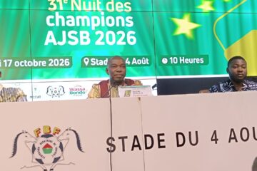 Conférence de presse de lancement de la 31e édition de la Nuit des champions, 17 octobre 2026
