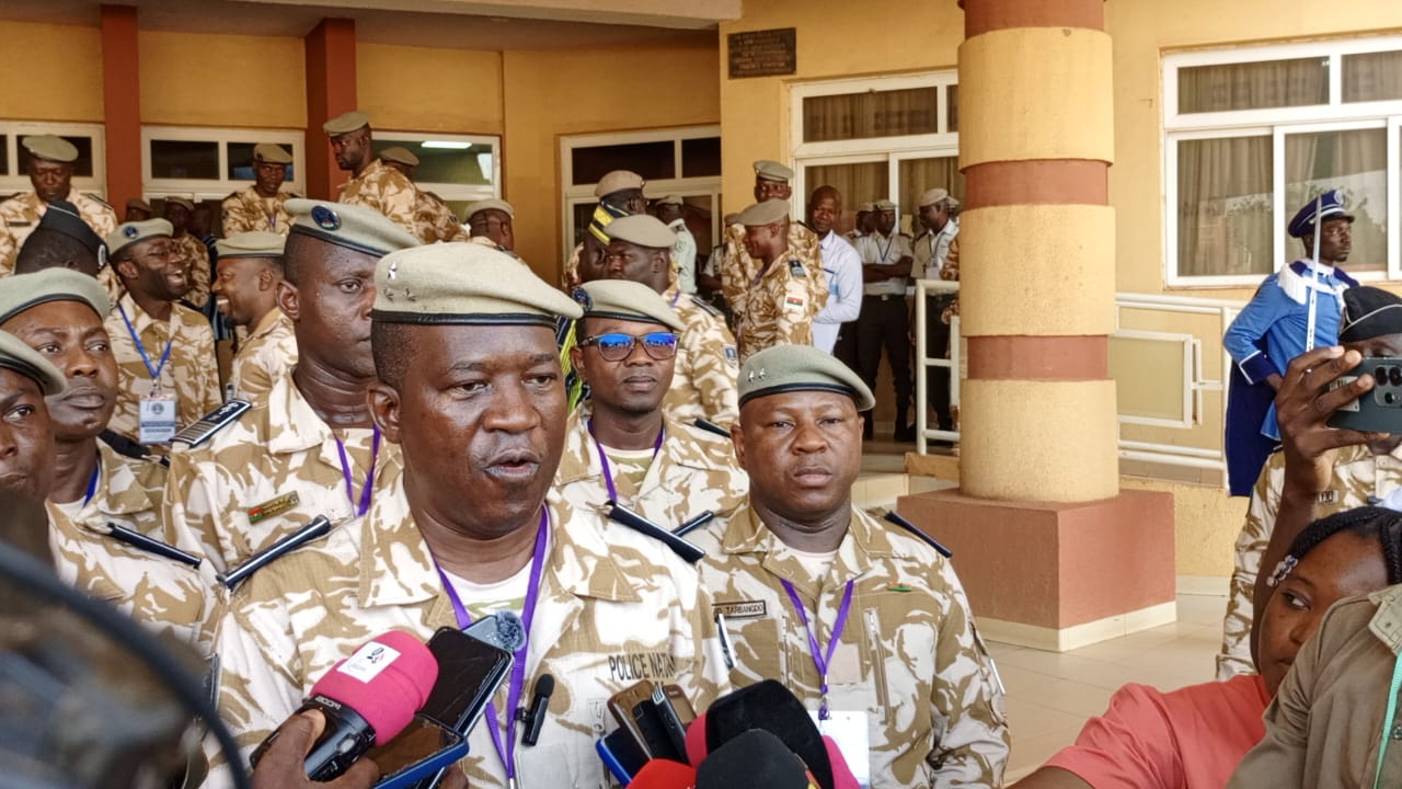 La sixième Conférence annuelle des commissaires de police s’est ouverte le 21 octobre 2026 à Ouagadougou