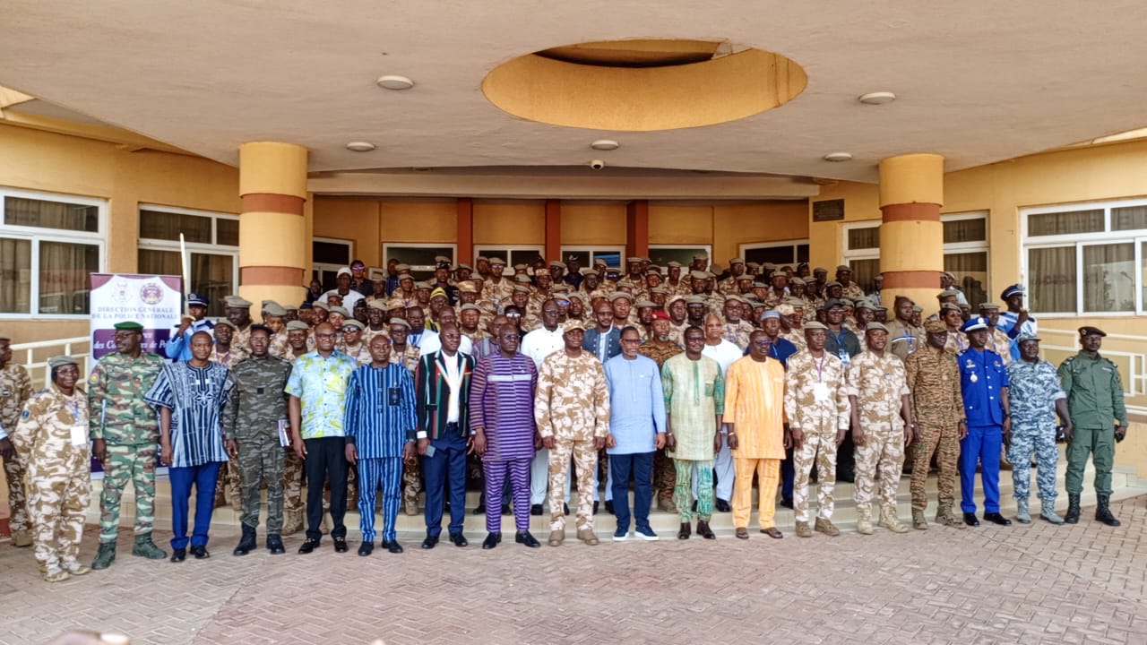 La sixième Conférence annuelle des commissaires de police s’est ouverte le 21 octobre 2026 à Ouagadougou