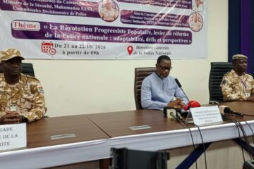 La sixième Conférence annuelle des commissaires de police s’est ouverte le 21 octobre 2026 à Ouagadougou